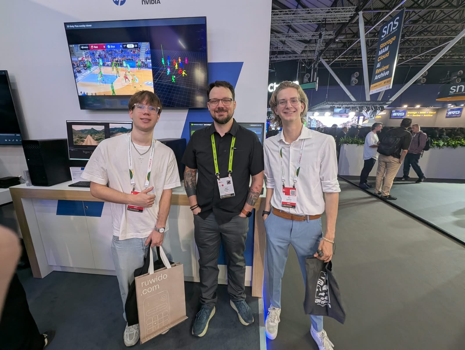 NVIDIA stand at IBC 2026